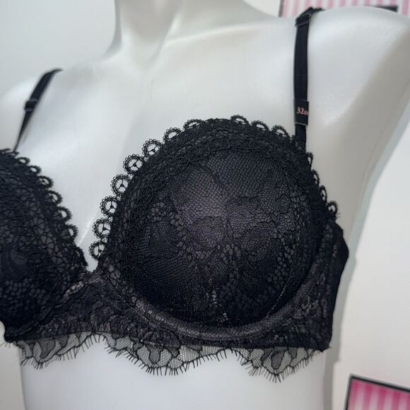 🔥VICTORIA SECRET strapless multiway PUSH-UP  BRA SET 32D// M  NEW - Picture 3 of 8